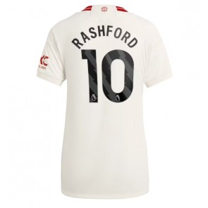Manchester United Marcus Rashford #10 Replica Third Stadium Shirt for Women 2023-24 Short Sleeve